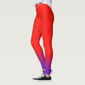 Colorful Red And Bluo Leggings  (Links)