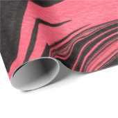 Colorful red marble ink paper textures on white ba cadeaupapier (Rol Hoek)