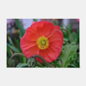 Colorful Red Poppy Deurmat (Voorkant)