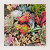 Colorful Red Succulent MixPuzzle Legpuzzel (Verticaal)
