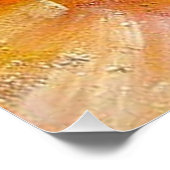 Colorful Red Yellow Green Blue Pink Expressionisme Perfect Poster (Hoek)