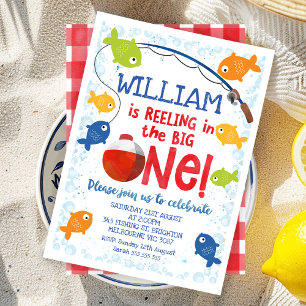 Colorful Reeling in the Big one Birthday Kaart