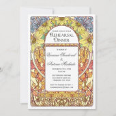 Colorful  Rehearsal Dinner Invitations Kaart (Voorkant)