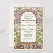Colorful  Rehearsal Dinner Invitations Kaart (Voorkant)