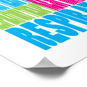 Colorful Respiratory Therapy Poster (Hoek)