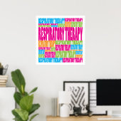 Colorful Respiratory Therapy Poster (Thuiskantoor)