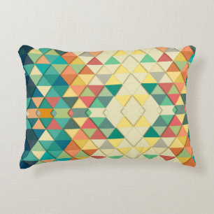 Colorful Retro Accent Kussen