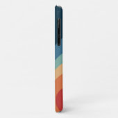 Colorful retro cirkels design Case-Mate iPhone case (Achterkant/links)