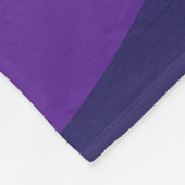 Colorful retro cirkels design fleece deken (Hoek)