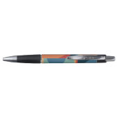 Colorful retro cirkels design pen (Achterkant)