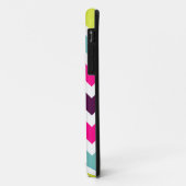 Colorful Retro Colors Chevron iPhone 5 Hoesje (Achterkant/links)