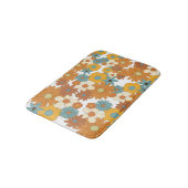 Colorful Retro Flower Pattern Badmat (Gekanteld)
