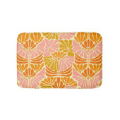 Colorful Retro Flowers Badmat (Voorkant)