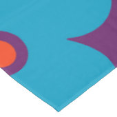 Colorful Retro Flowers Patroon Tafelkleed (Gekanteld)