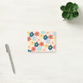 Colorful Retro Hippie Flower Pattern Post-it® Notes (Kantoor)