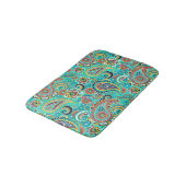 Colorful Retro Paisley Badmat (Gekanteld)