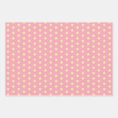 Colorful Retro Pastel Polka Dots Pattern Pasen Inpakpapier Vel (Voorkant 2)