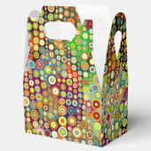 Colorful Retro Spots + jouw idee Bedankdoosjes (Geopend)