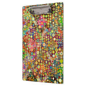 Colorful Retro Spots + jouw idee Klembord (Links)