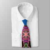 COLORFUL RETRO STYLE NECKTIE STROPDAS (Gebonden)