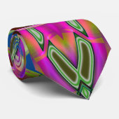 COLORFUL RETRO STYLE NECKTIE STROPDAS (Opgerold)
