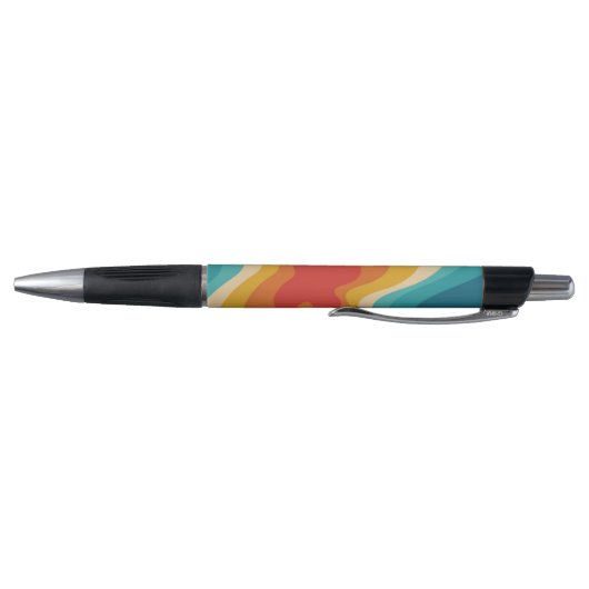 Colorful retro style swirl design pen (Bodem)