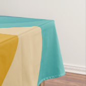 Colorful retro style swirl design tafelkleed (Voorbeeld)