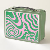 Colorful Retro Swirl Groovy Y2K Patroon (Achterkant)