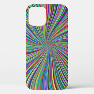 Colorful Ribbon Swirl Spiral Optical Art Case-Mate iPhone Case