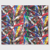 Colorful Ribbons Cadeaupapier (Vlak)