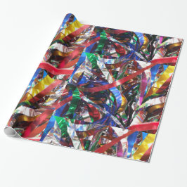 Colorful Ribbons Cadeaupapier