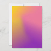 Colorful Ribbons Kaart (Achterkant)