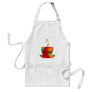 Colorful Rich Coffee Apron Standaard Schort