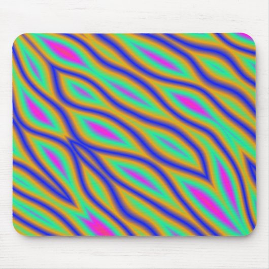 Colorful Ripples Muismat (Voorkant)