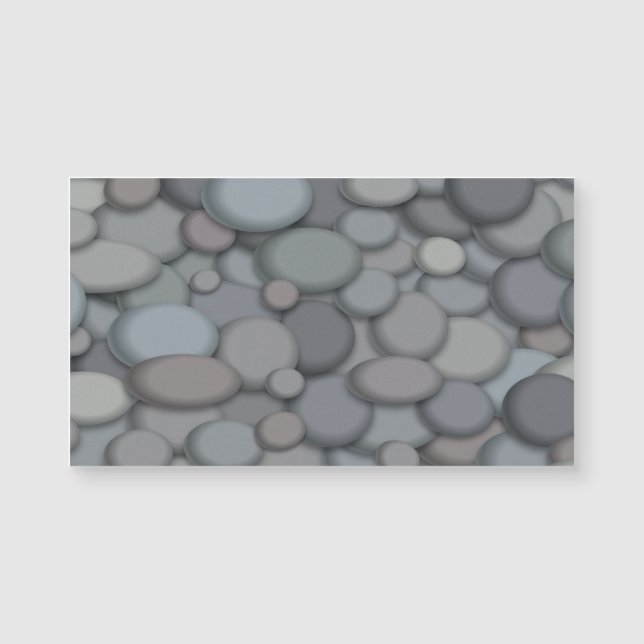 Colorful River Rock Pebbles Art (Voorkant)