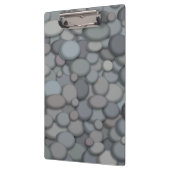 Colorful River Rock Pebbles Art Klembord (Links)