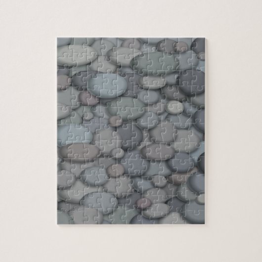 Colorful River Rock Pebbles Art Legpuzzel (Verticaal)