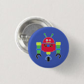 Colorful Robot Button Pin (Voorkant /achterkant)