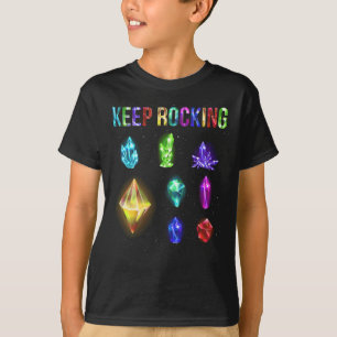 Colorful Rock Collector Earth Scientist Geology T-shirt