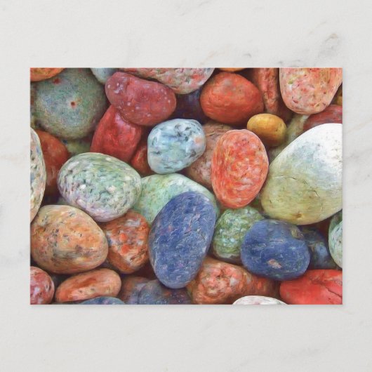 Colorful Rocks Briefkaart (Voorkant)
