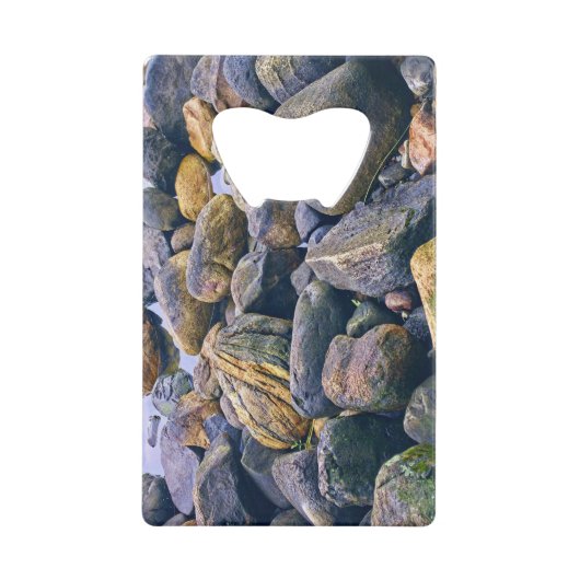 Colorful rocks    creditkaart flessenopener (Achterkant)