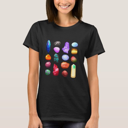 Colorful Rocks Geology T-shirt (Voorkant)