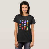 Colorful Rocks Geology T-shirt (Voorkant volledig)