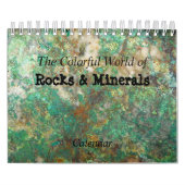 Colorful Rocks & Minerals Kalender (Hoes)