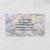 Colorful rocks    visitekaartje (Achterkant)