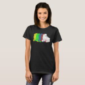 Colorful Roller Skates T-shirt (Voorkant volledig)
