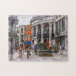 Colorful Romance Travel Girly Legpuzzel