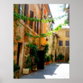 Colorful Rome Buildings Poster (Voorkant)