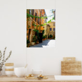 Colorful Rome Buildings Poster (Keuken)