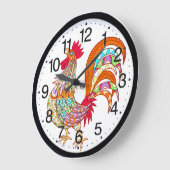 Colorful Roosher Kitchen Wall Clock Grote Klok (Hoek)